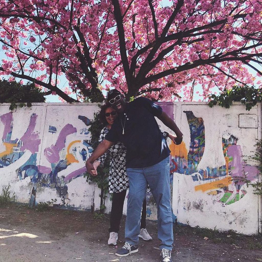 Alphonso Williams und seine Frau Manuela im Sommer 2019