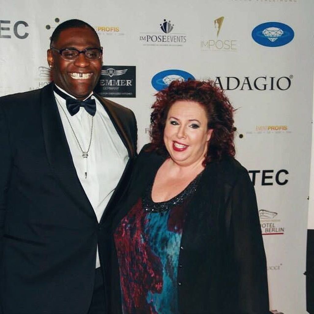 Alphonso Williams und Manuela im Januar 2017