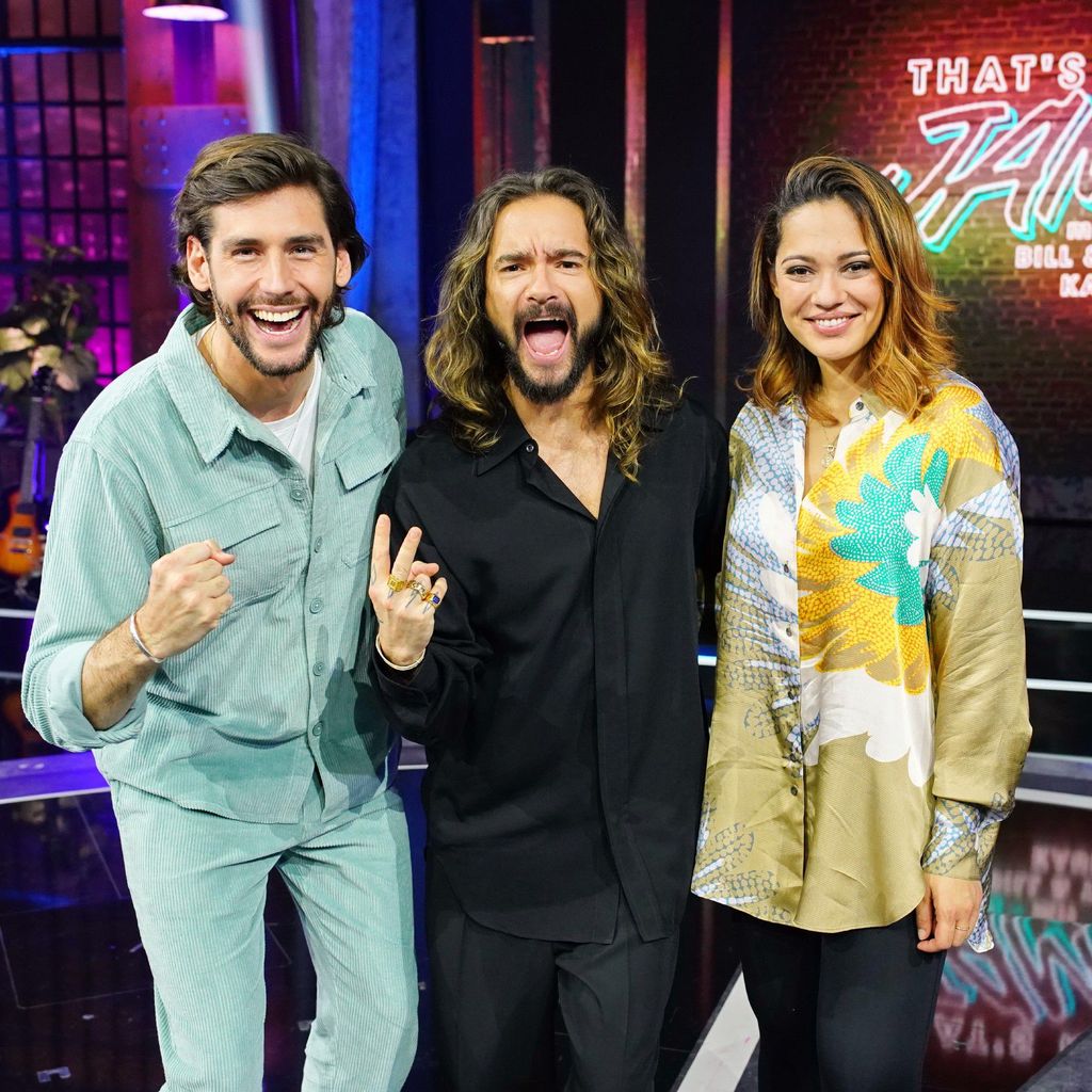 Álvaro Soler, Tom Kaulitz und Nilam Farooq bei "That's my Jam"