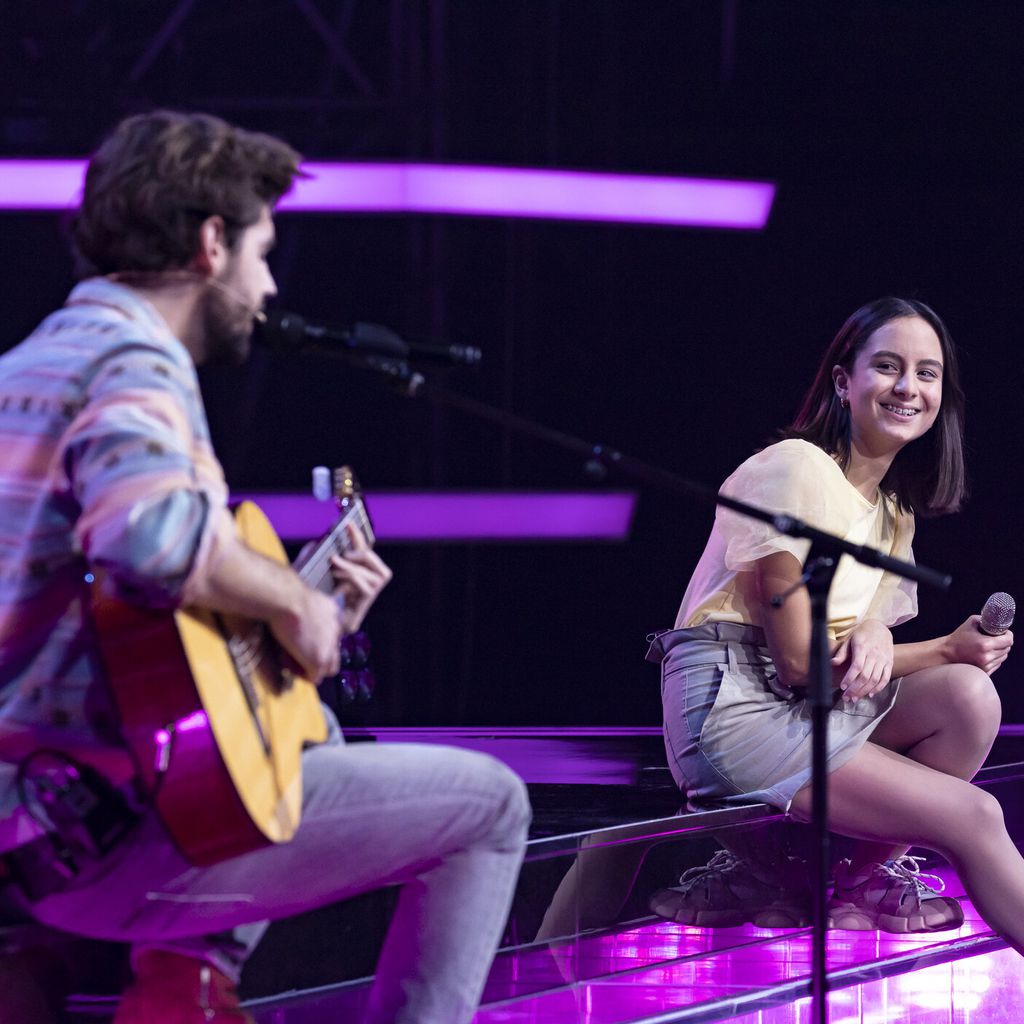 Álvaro Soler und Sezin bei "The Voice Kids"