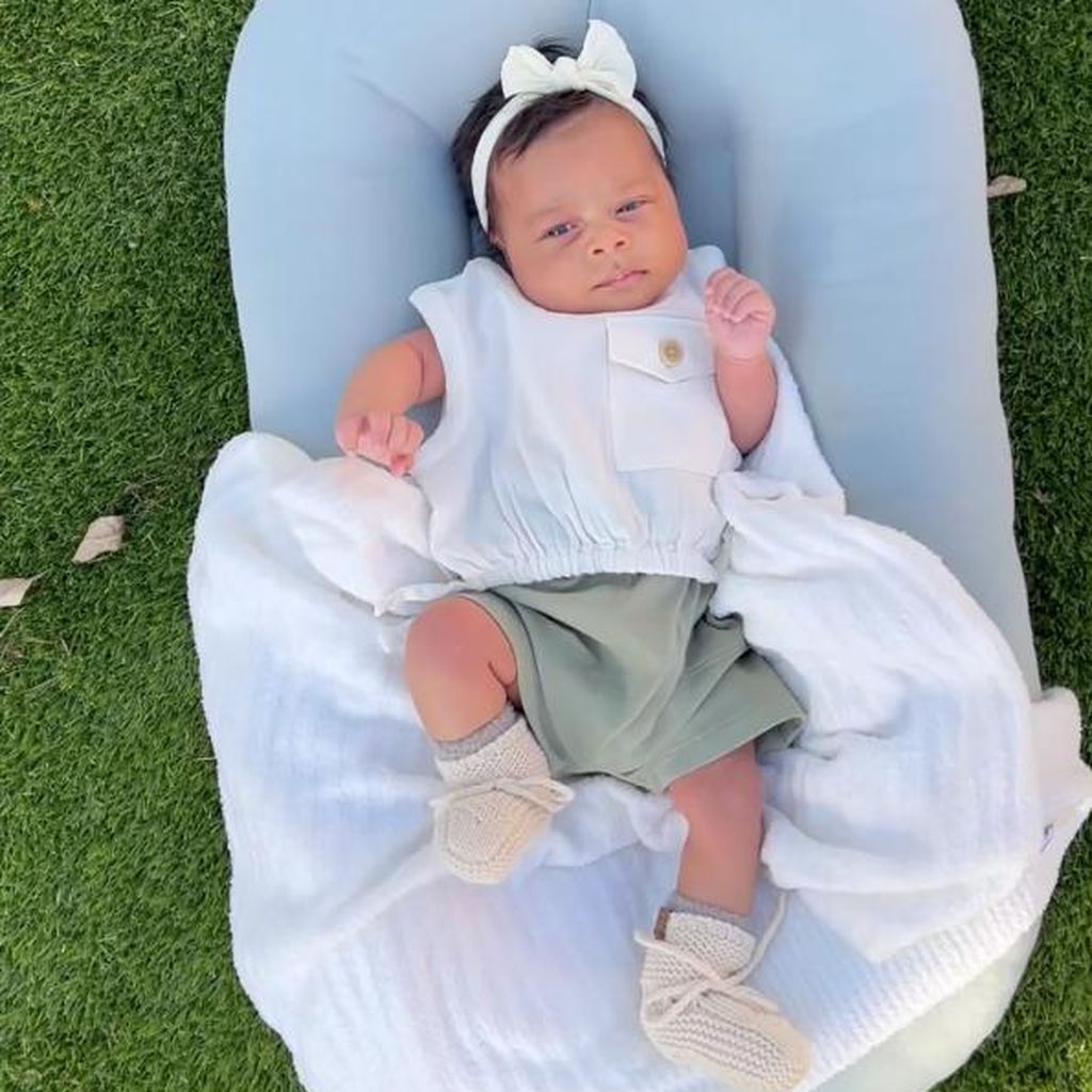 Alyssa Scotts Tochter Halo im Januar 2023