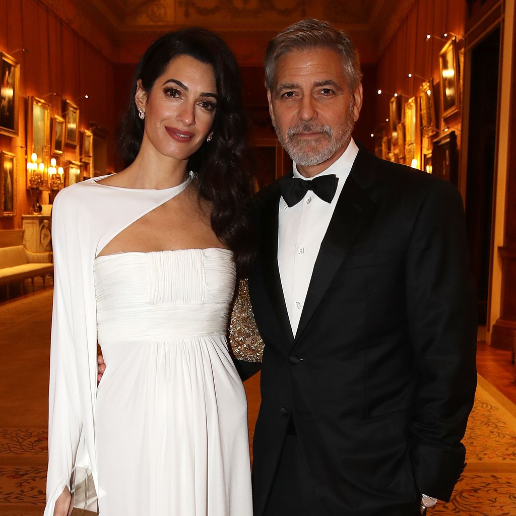 Amal und George Clooney im März 2019 im Buckingham Palace