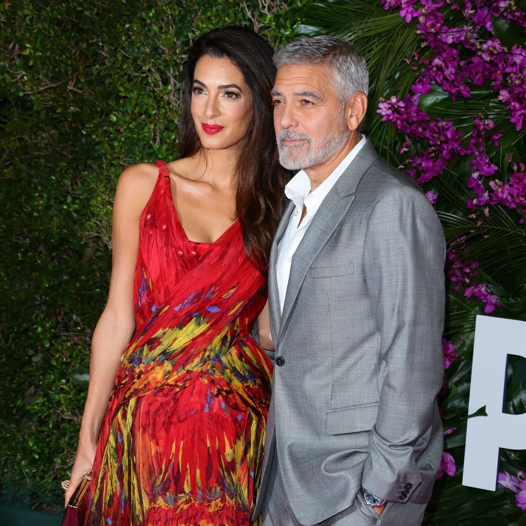 Amal und George Clooney, Oktober 2022