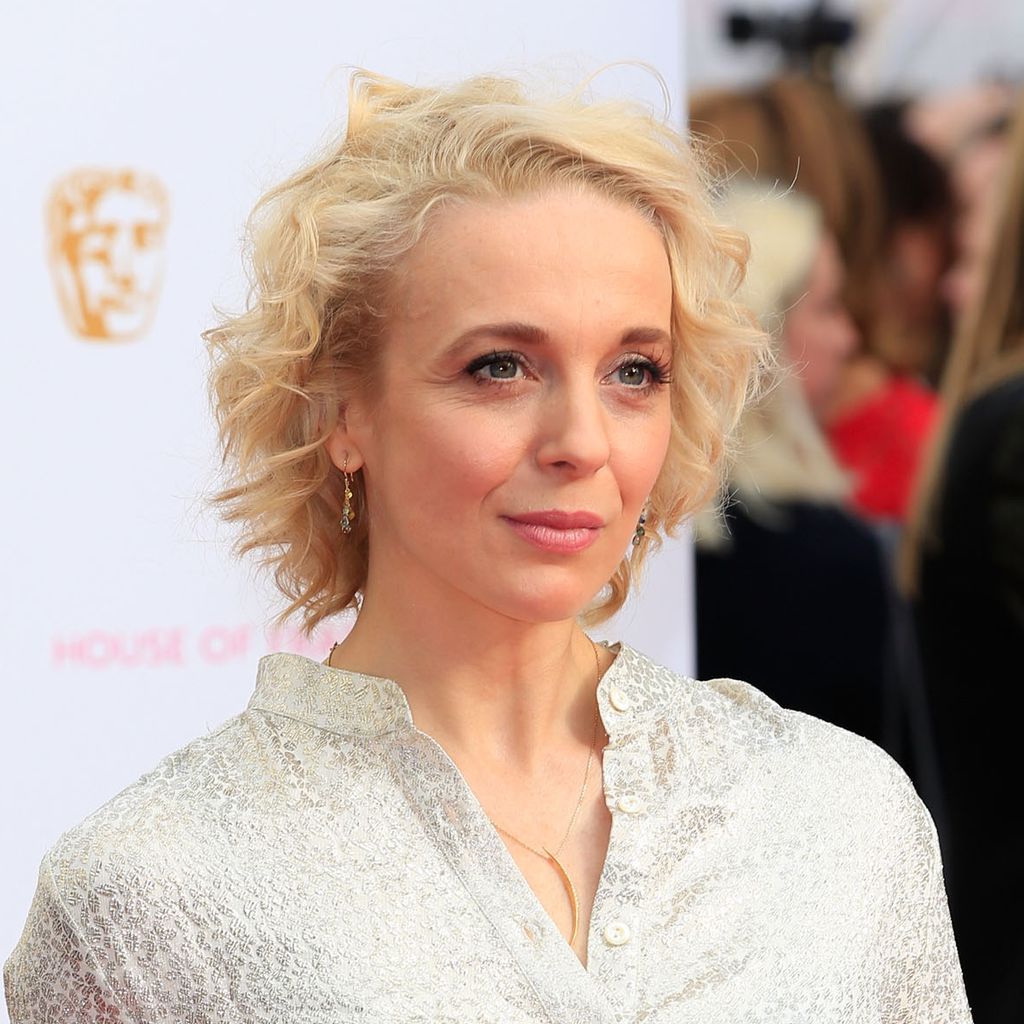 Amanda Abbington auf einer Preisverleihung in London
