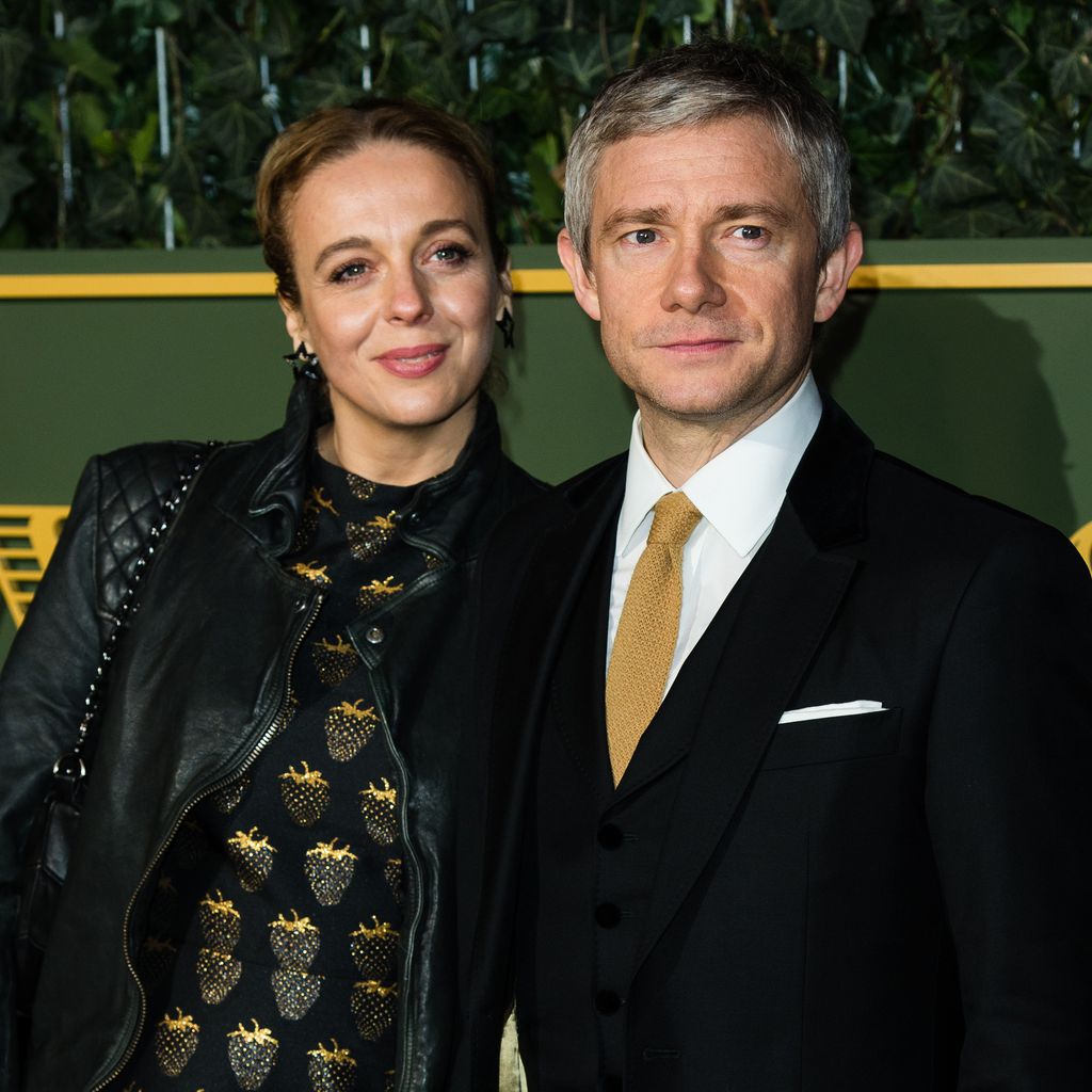Amanda Abbington und Martin Freeman auf einer Preisverleihung in London