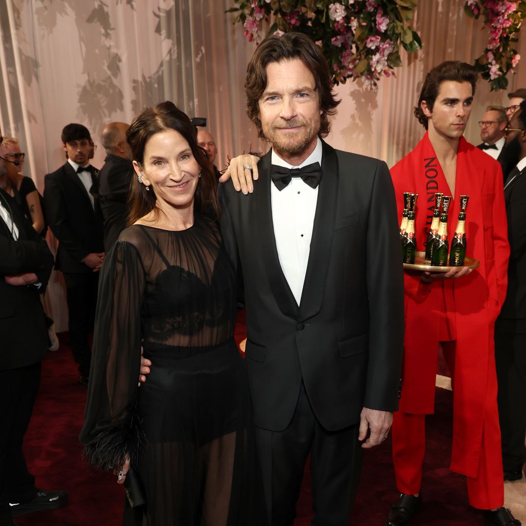Amanda Anka und Jason Bateman bei der Moët & Chandon Veranstaltung zu den 83. Golden Globe Awards in Los Angeles