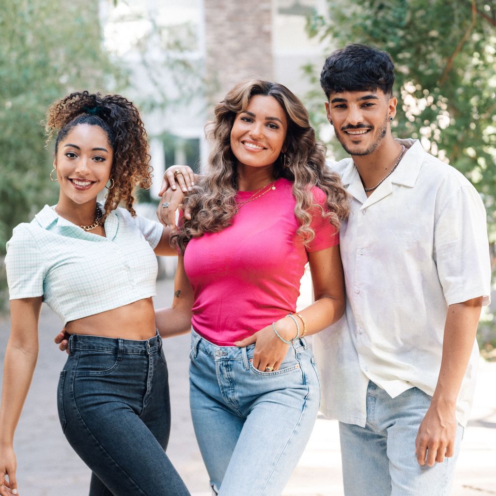 Amanda Bella Ciss, Sophie Imelmann und Joao Zorzetti von "Köln 50667"