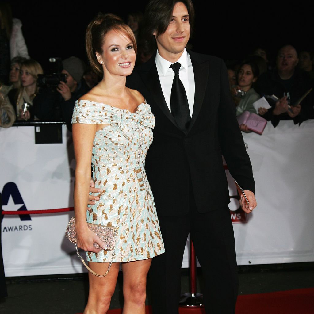 Amanda Holden und Chris Hughes im Oktober 2007
