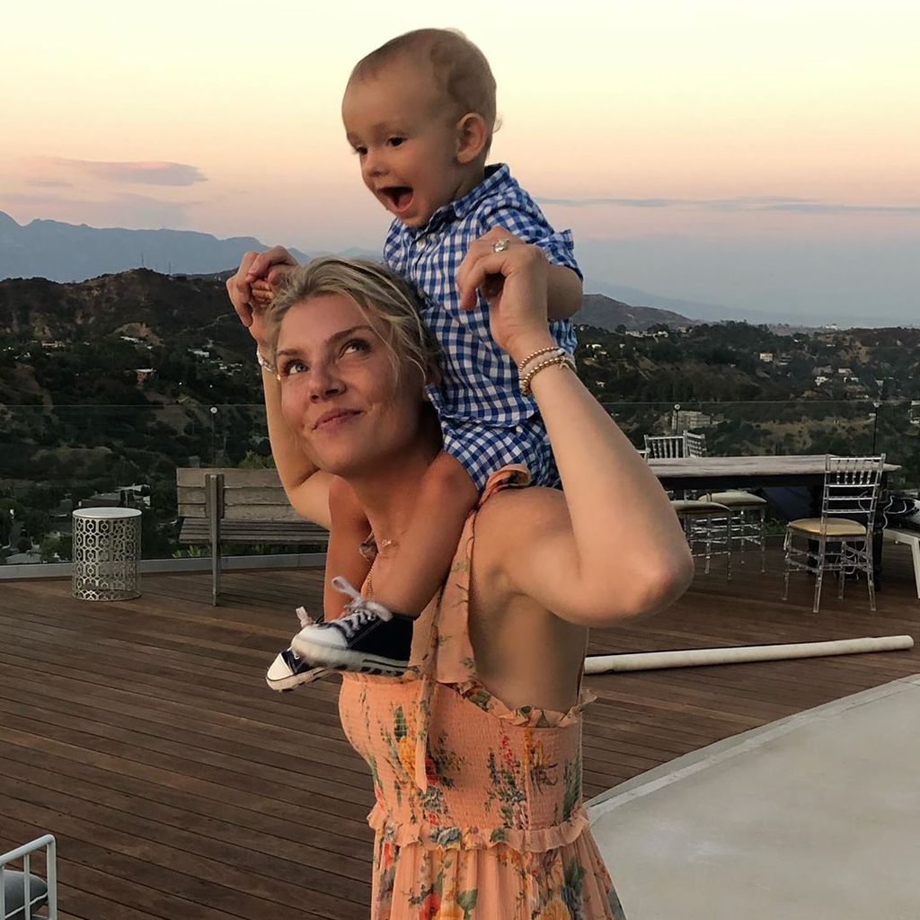 Amanda Kloots mit ihrem Sohn Elvis Eduardo