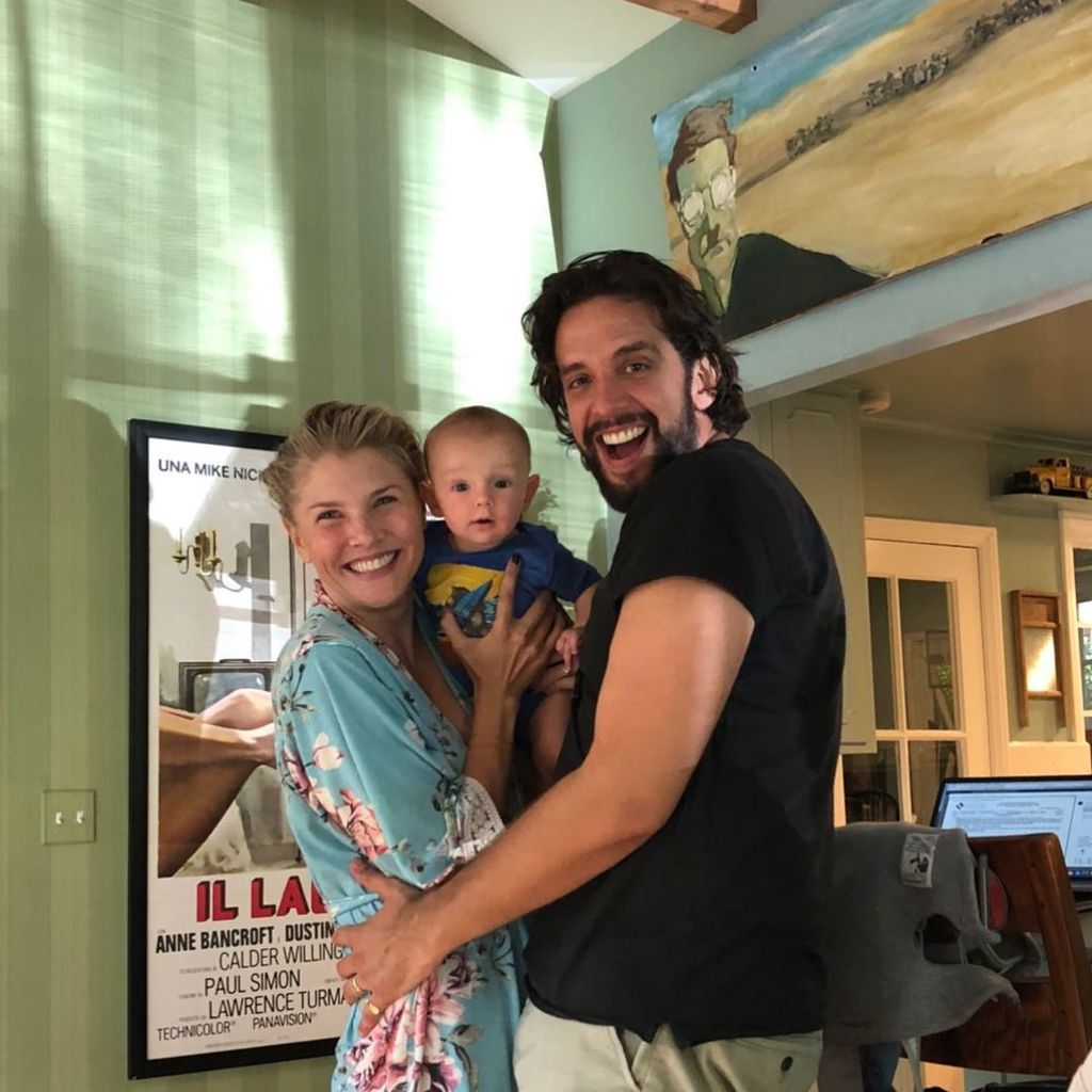 Amanda Kloots und Nick Cordero mit ihrem Sohn Elvis