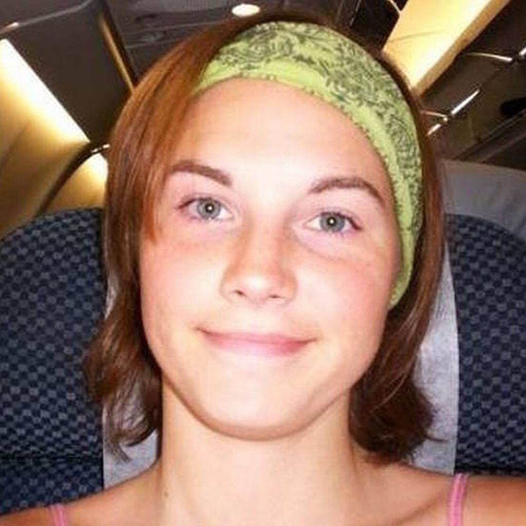 Amanda Knox im Alter von 20 Jahren auf dem Weg nach Italien, Perugia