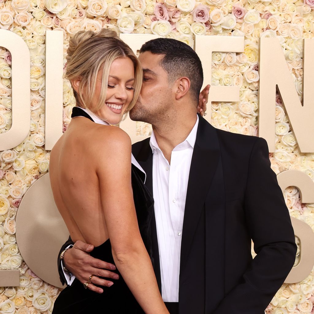 Amanda Pacheco und Wilmer Valderrama bei den Golden Globes, 2024
