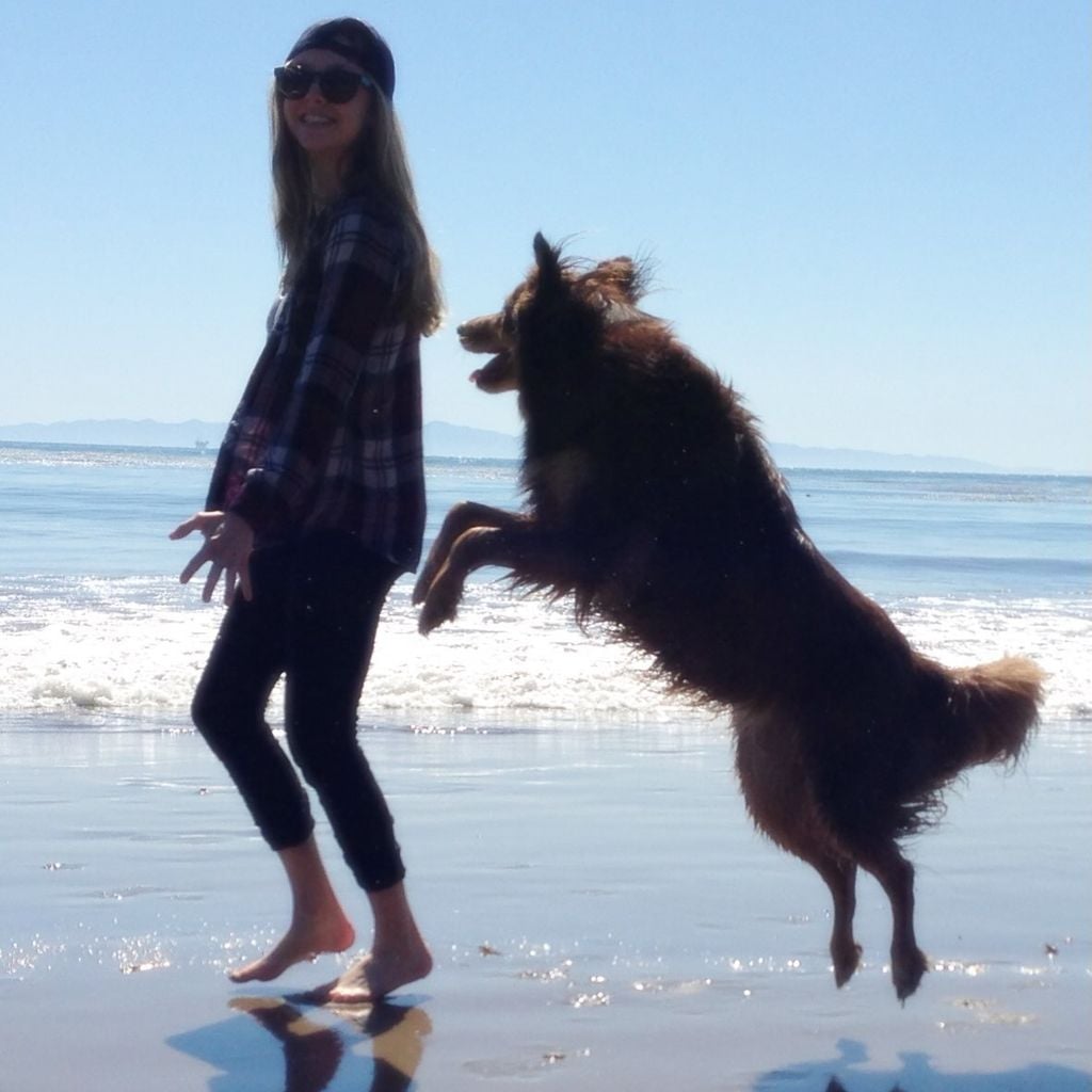 Amanda Seyfried und ihr Hund Finn