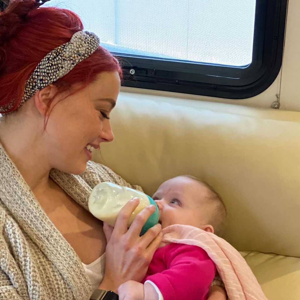 Amber Heard mit ihrer Tochter Oonagh