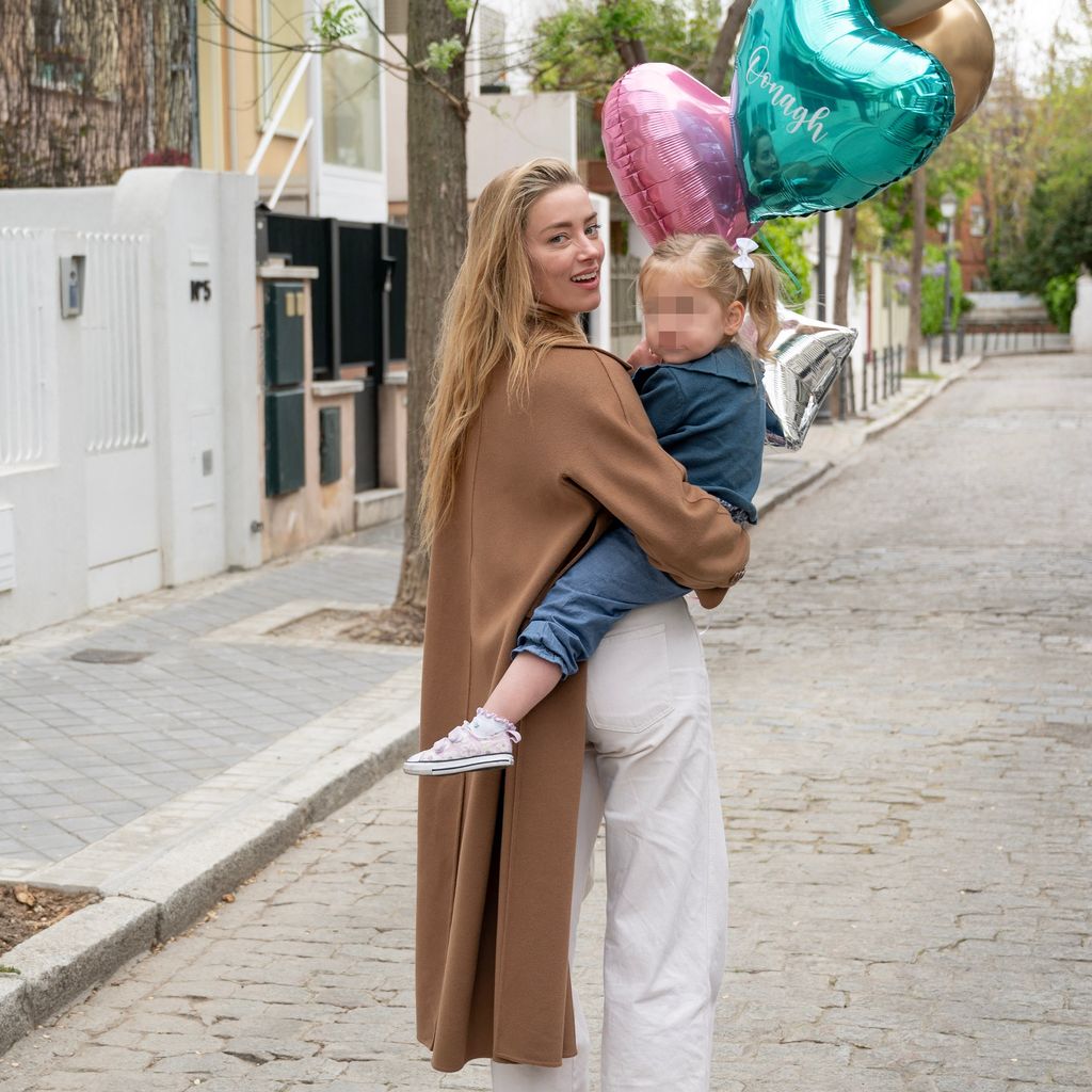 Amber Heard und ihre Tochter Oonagh