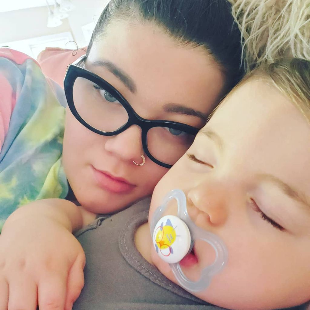 Amber Portwood mit ihrem Sohn James