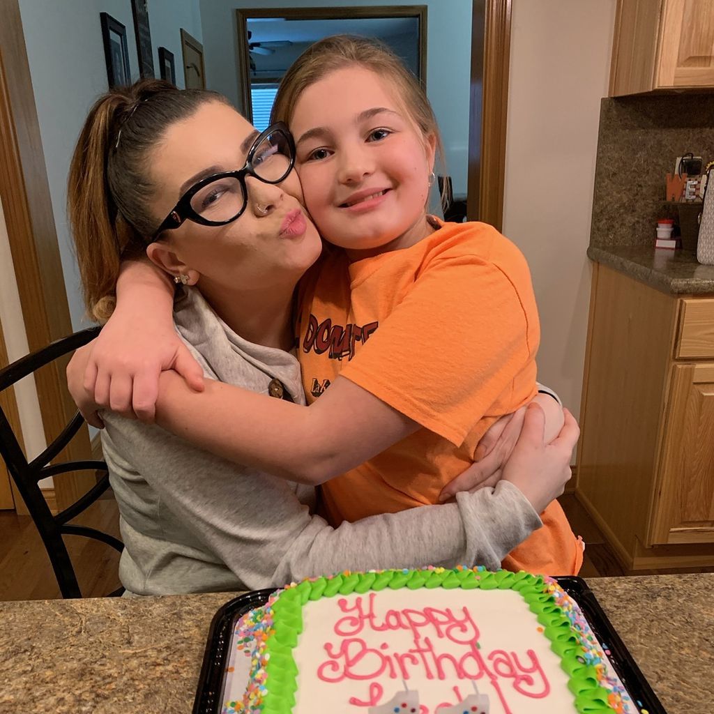 Amber Portwood mit ihrer Tochter Leah Leann Shirley