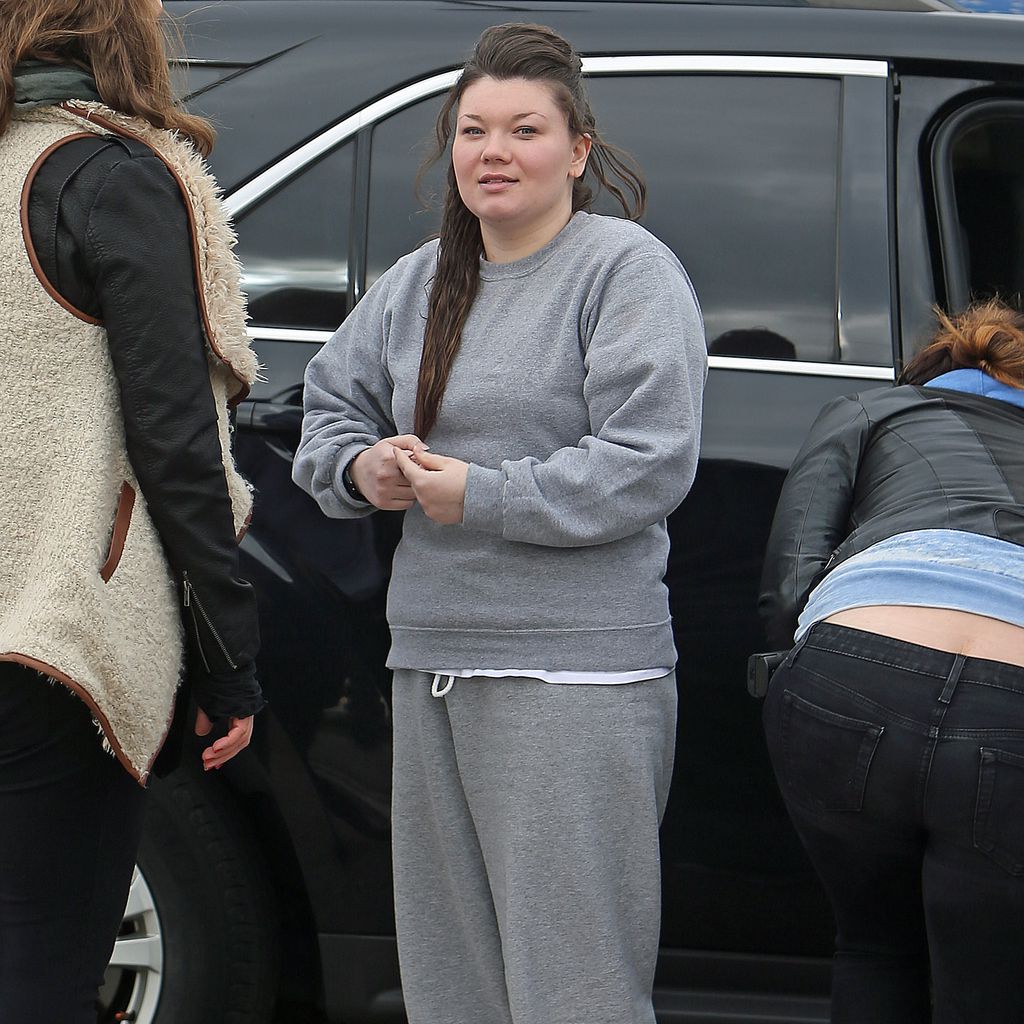 Amber Portwood nach ihrer Entlassung aus dem Gefängnis, November 2013