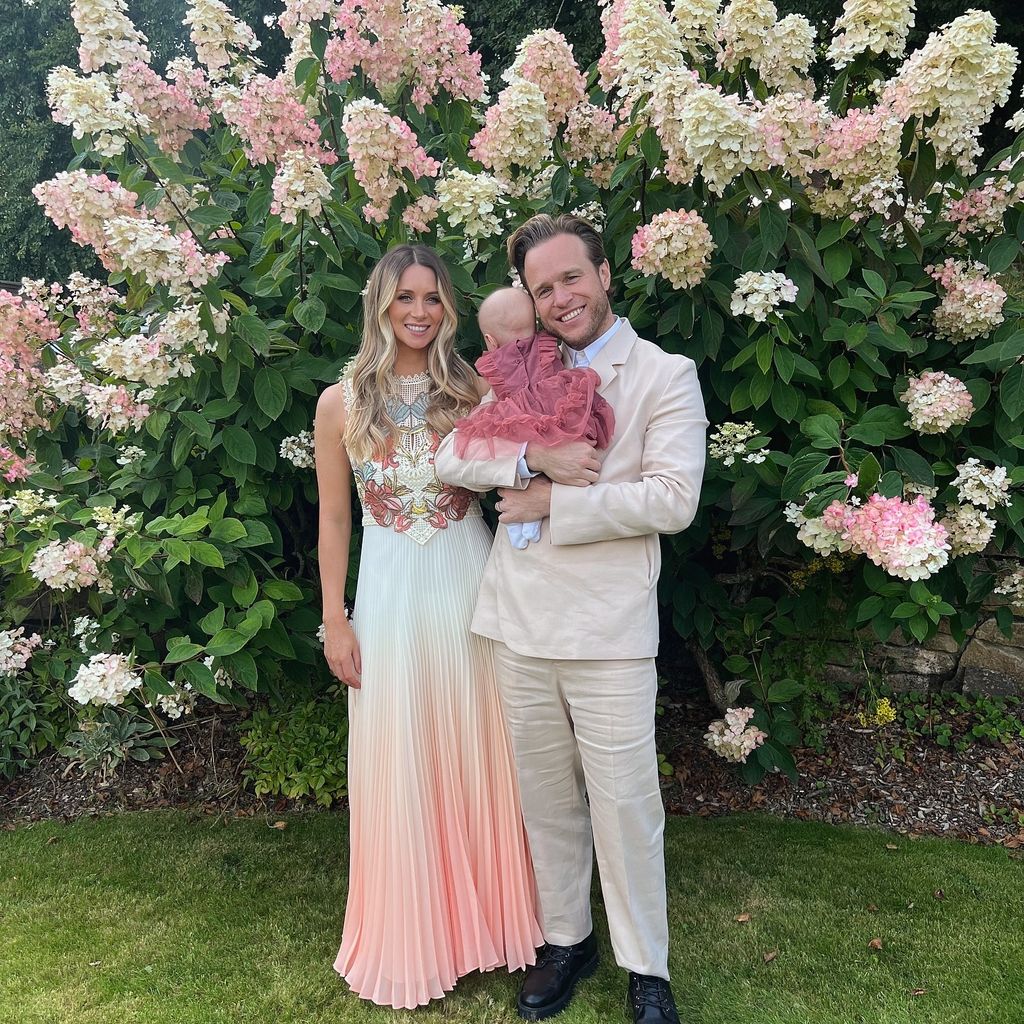 Amelia Murs mit ihrem Mann Olly und Tochter Madison