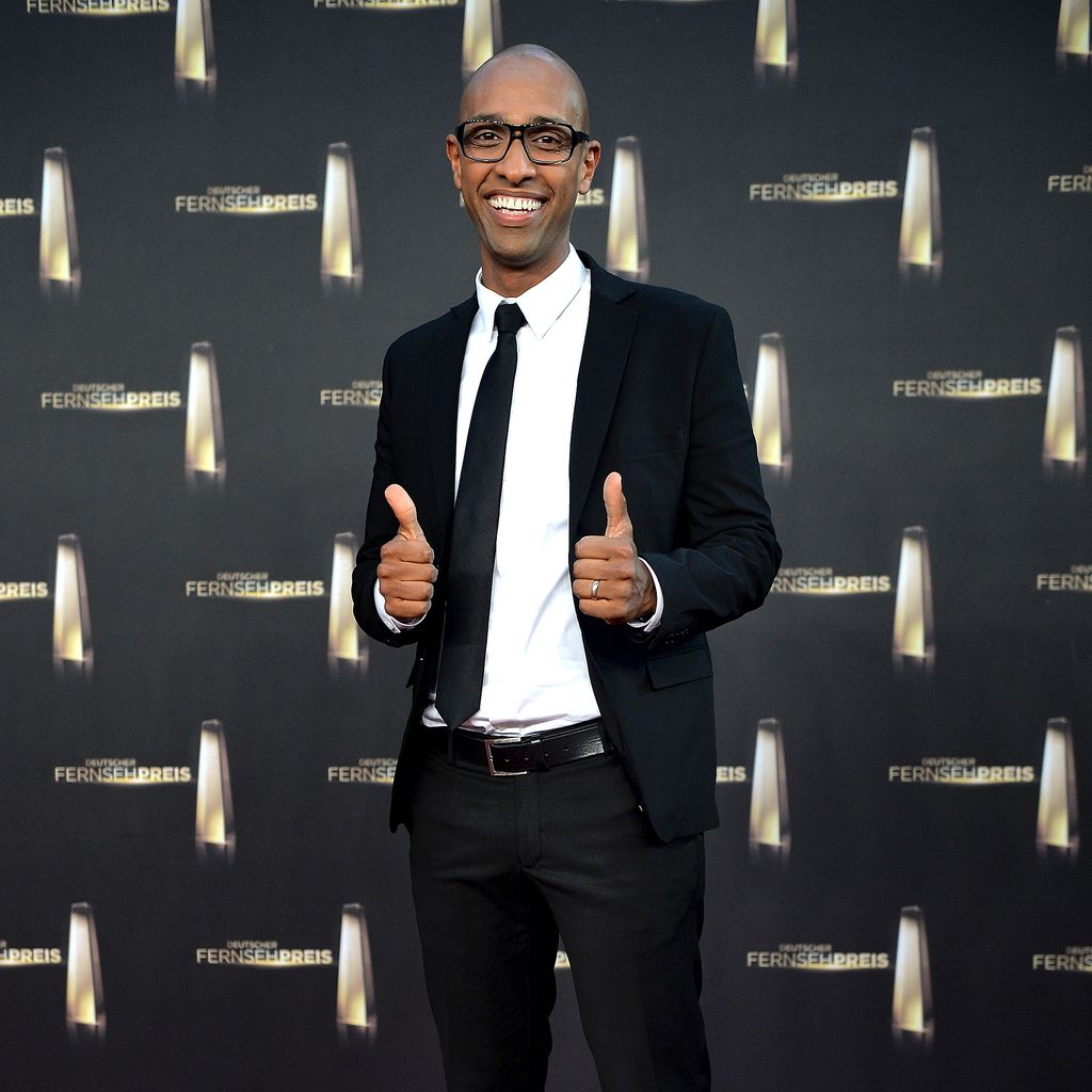 Amiaz Habtu beim Deutschen Fernsehpreis 2014 in Köln