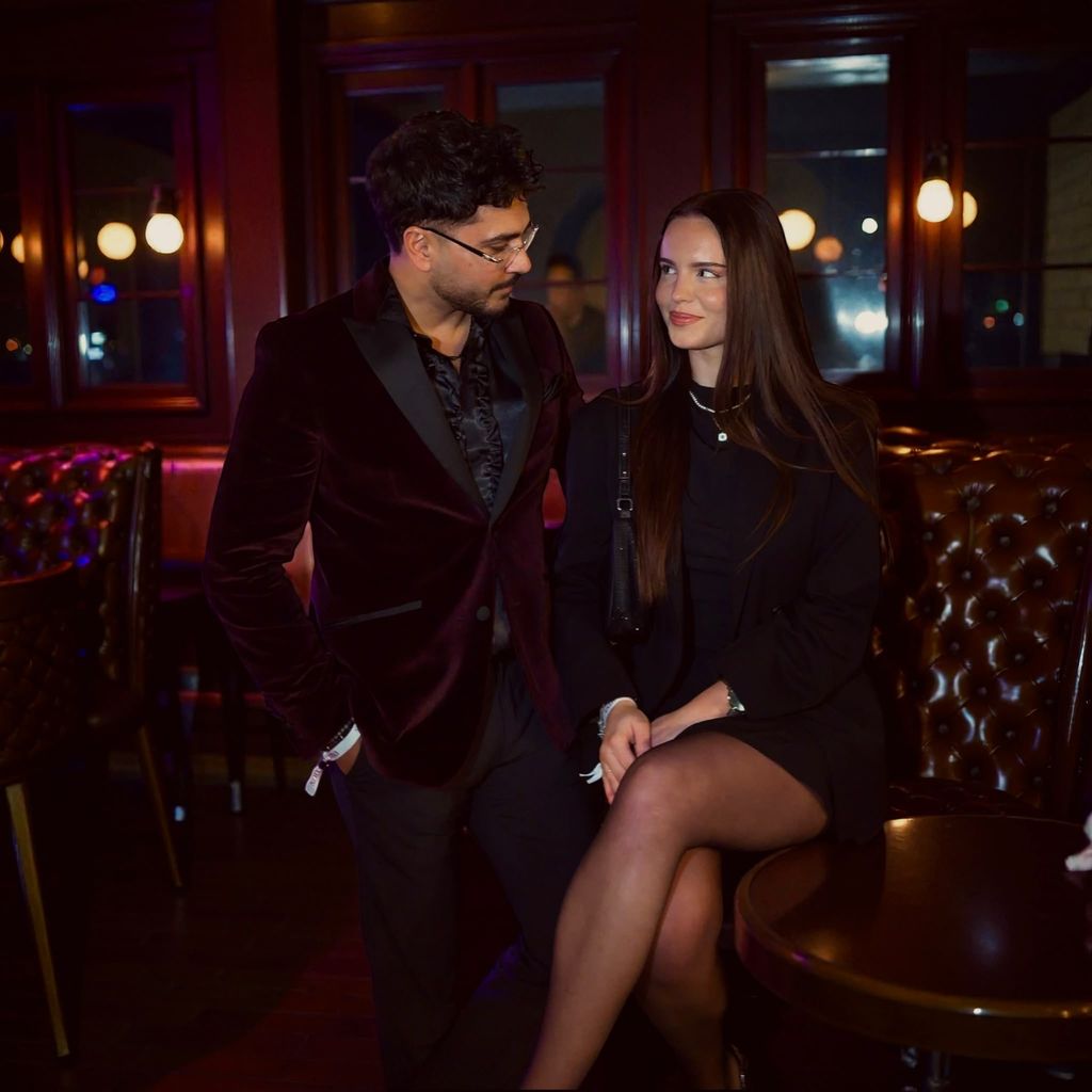 Amir Hosseiny und seine Partnerin Fabienne Neumann