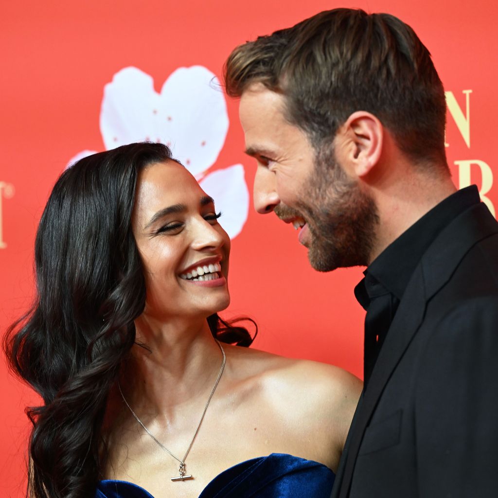 Amira Aly and Christian Düren beim "Barbara Tag by Mon Chéri" im Dezember 2024