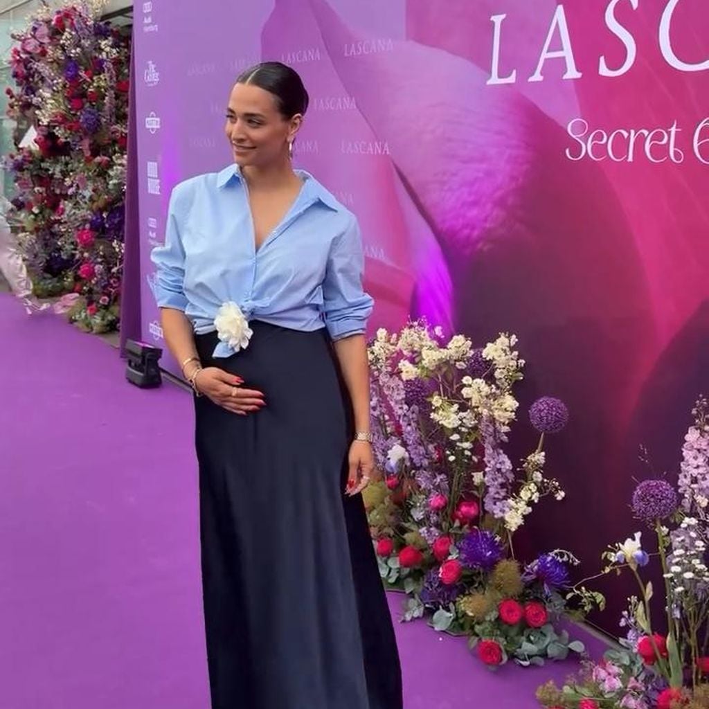 Amira Aly bei der Lascana-Fashionshow "Secret Garden" in Hamburg