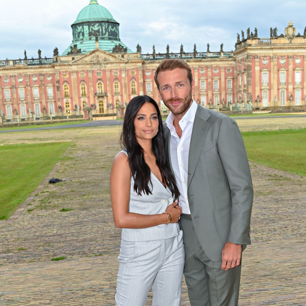 Amira Aly und Christian Düren bei der Berliner Fashion Week 2024