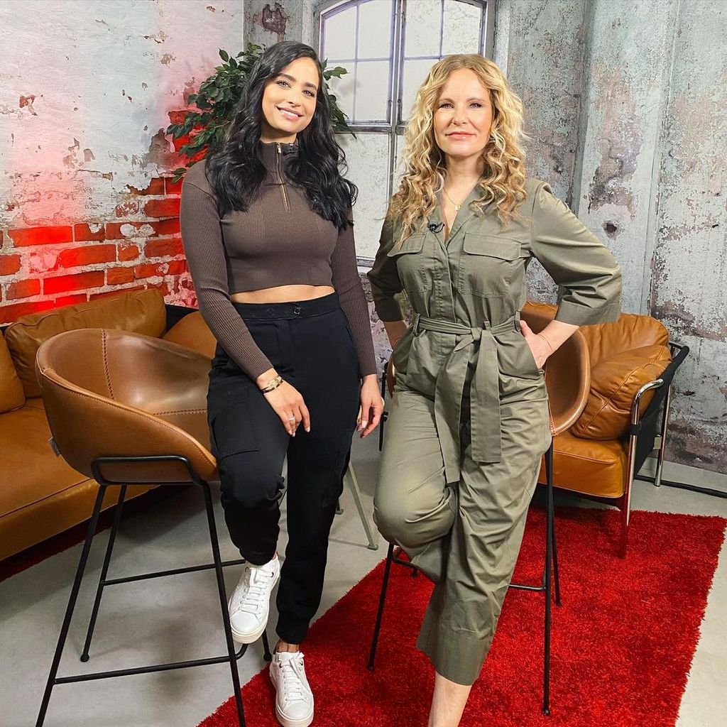 Amira Pocher und Katja Burkard, Januar 2021