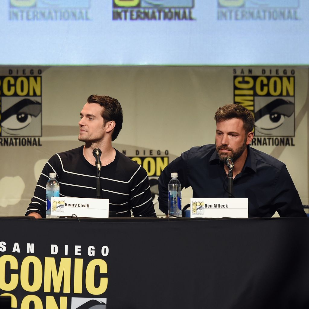 Ben Affleck, Henry Cavill und Amy Adams
