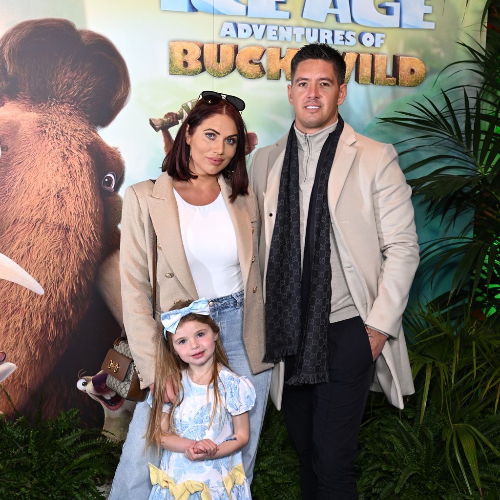 Amy Childs, Billy Delbosq und Tochter Polly