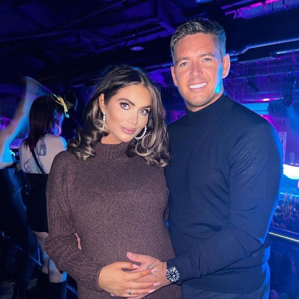Amy Childs mit ihrem Partner Billy Delbosq