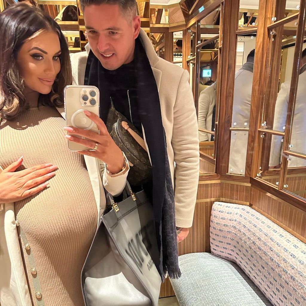 Amy Childs und Billy Delbosq im Dezember 2022