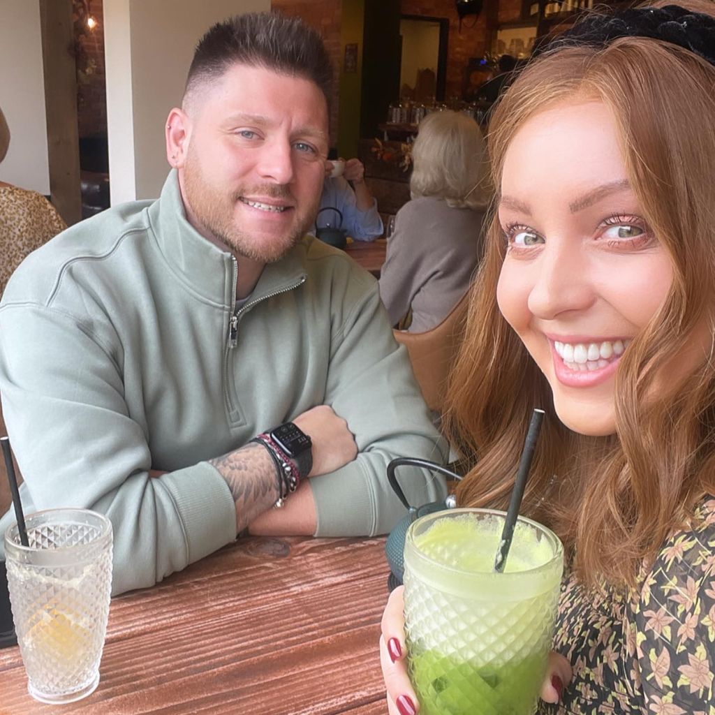 Amy Dowden und Benjamin Jones im Oktober 2023
