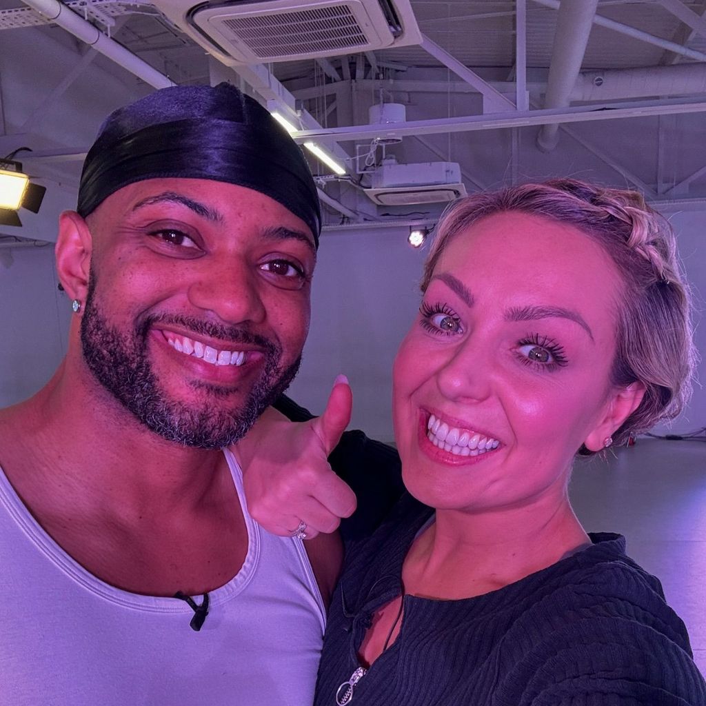 Amy Dowden und ihr "Strictly Come Dancing"-Tanzpartner JB