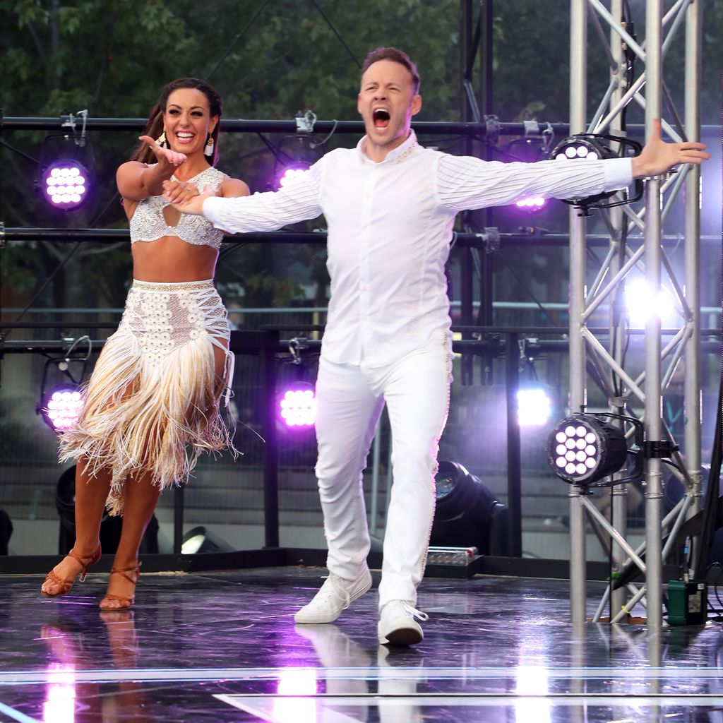 Amy Dowden und Kevin Clifton im August 2019
