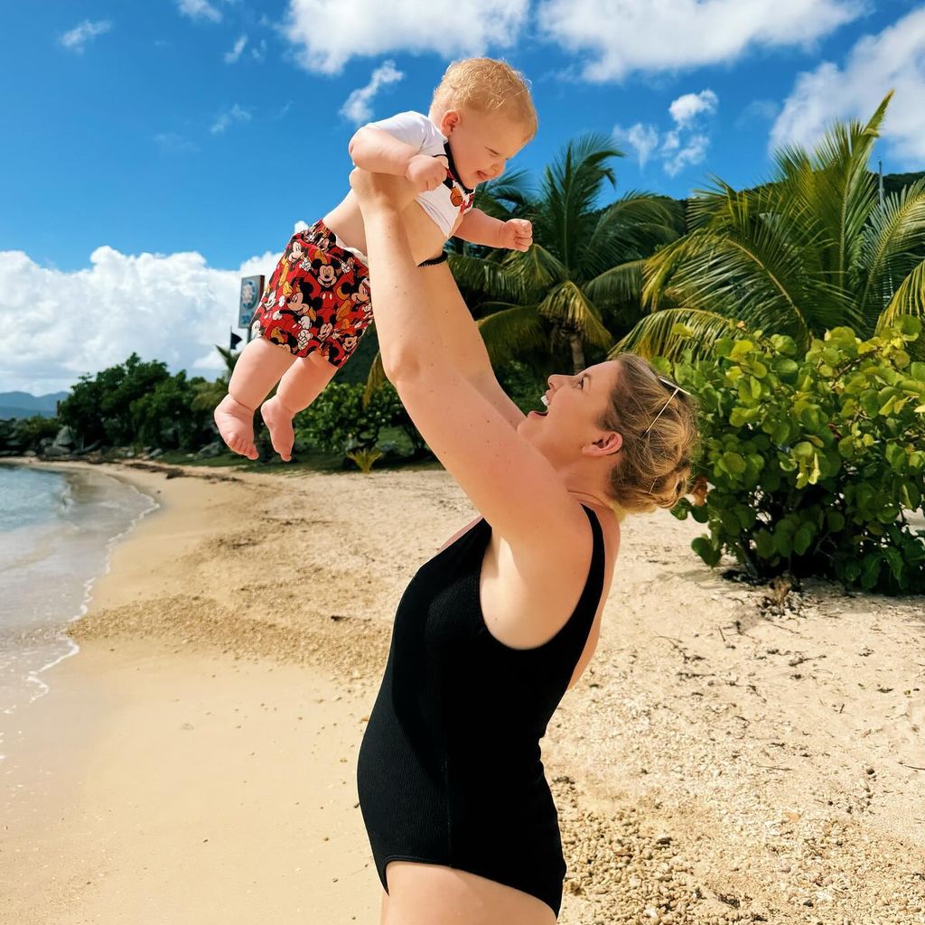 Amy Hart und ihr Baby, 2023