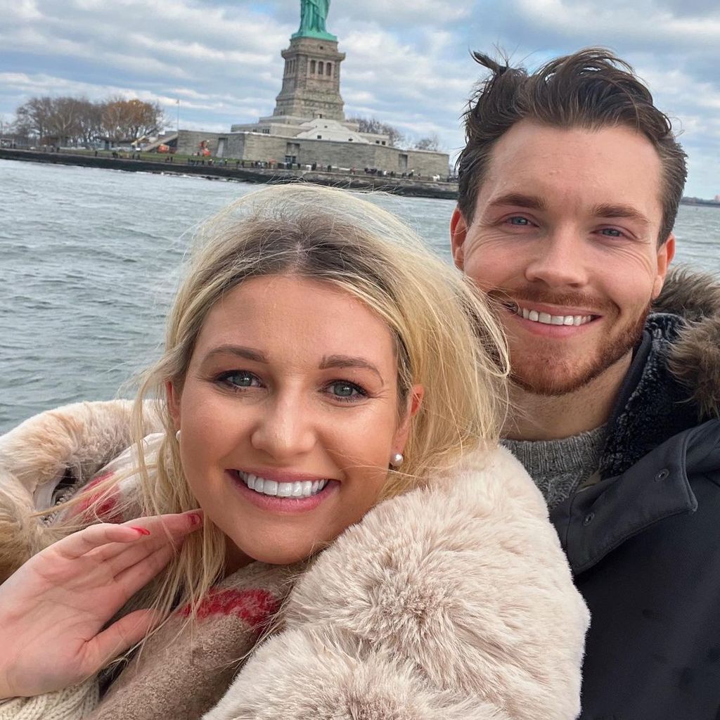Amy Hart und Sam Rason in New York