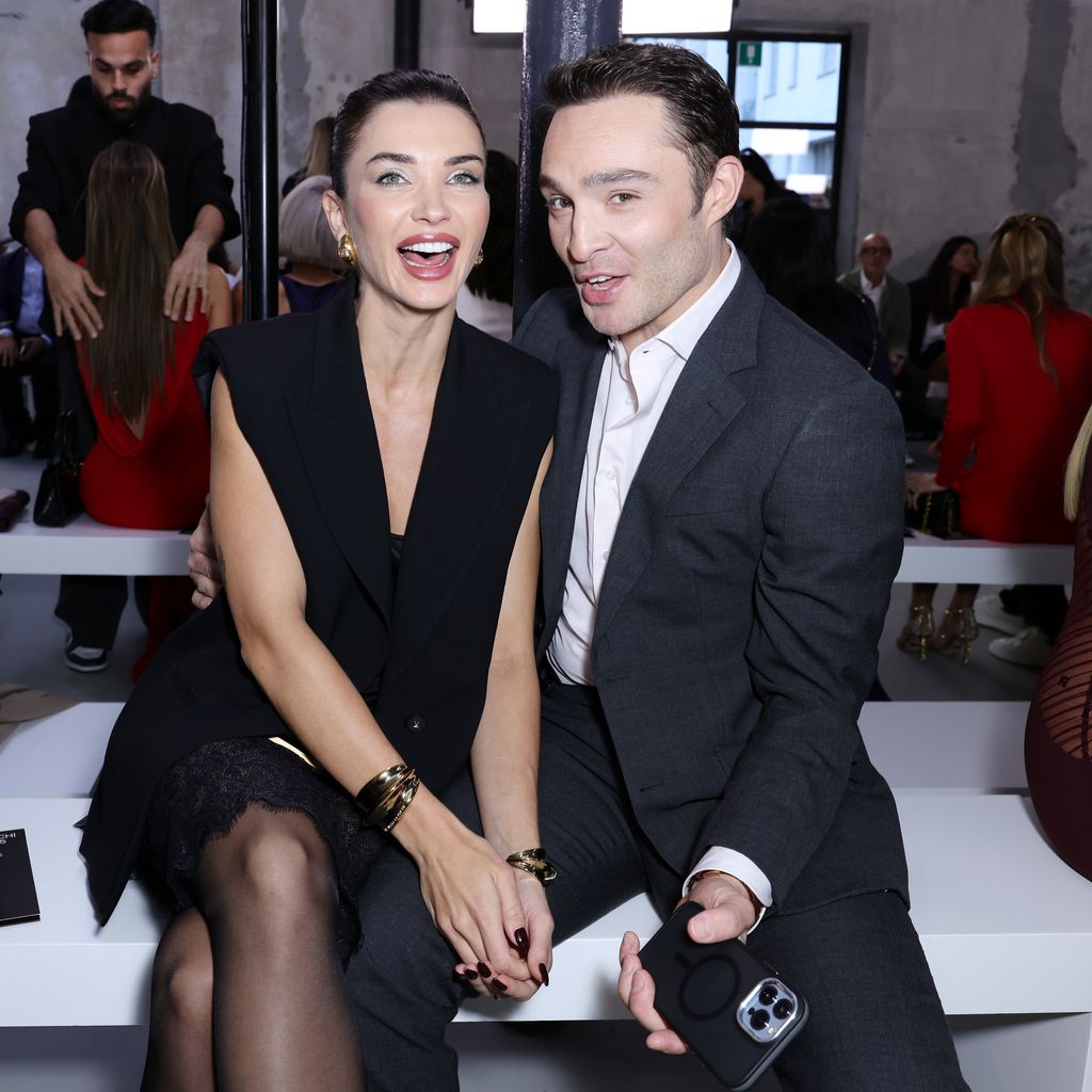 Amy Jackson und Ed Westwick im September 2024