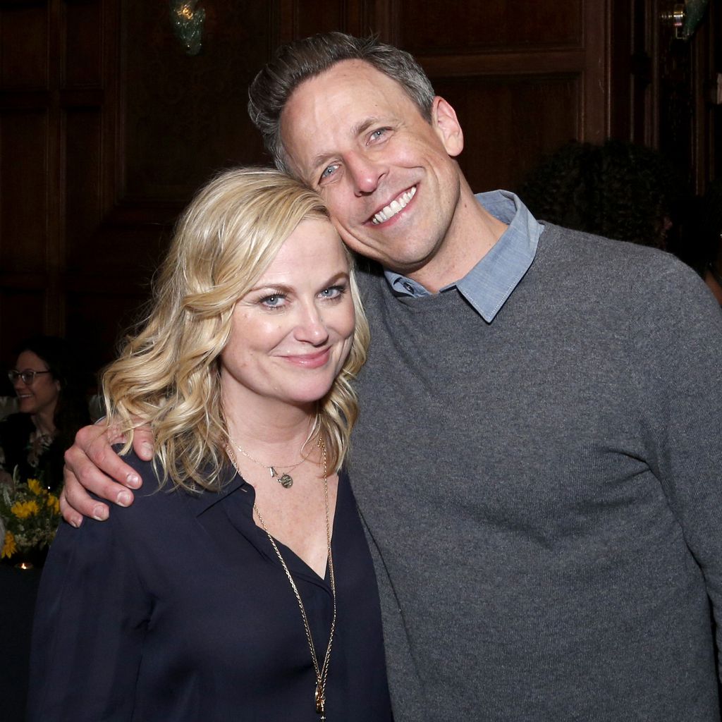 Amy Poehler und Seth Meyers im Mai 2019 in New York