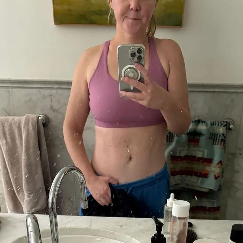 Komikerin Amy Schumers Bauch