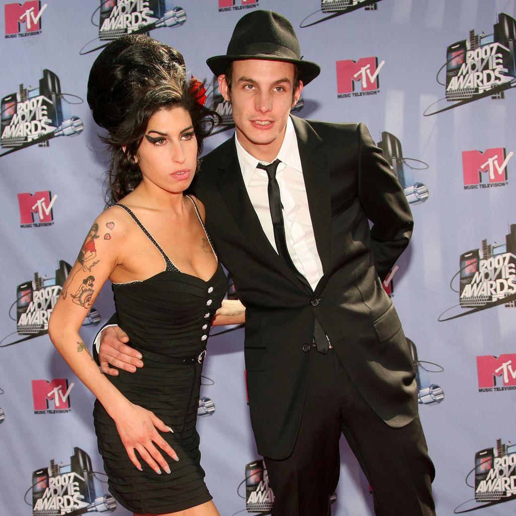 Amy Winehouse mit Blake Fielder-Civil bei den MTV Movie Awards 2007