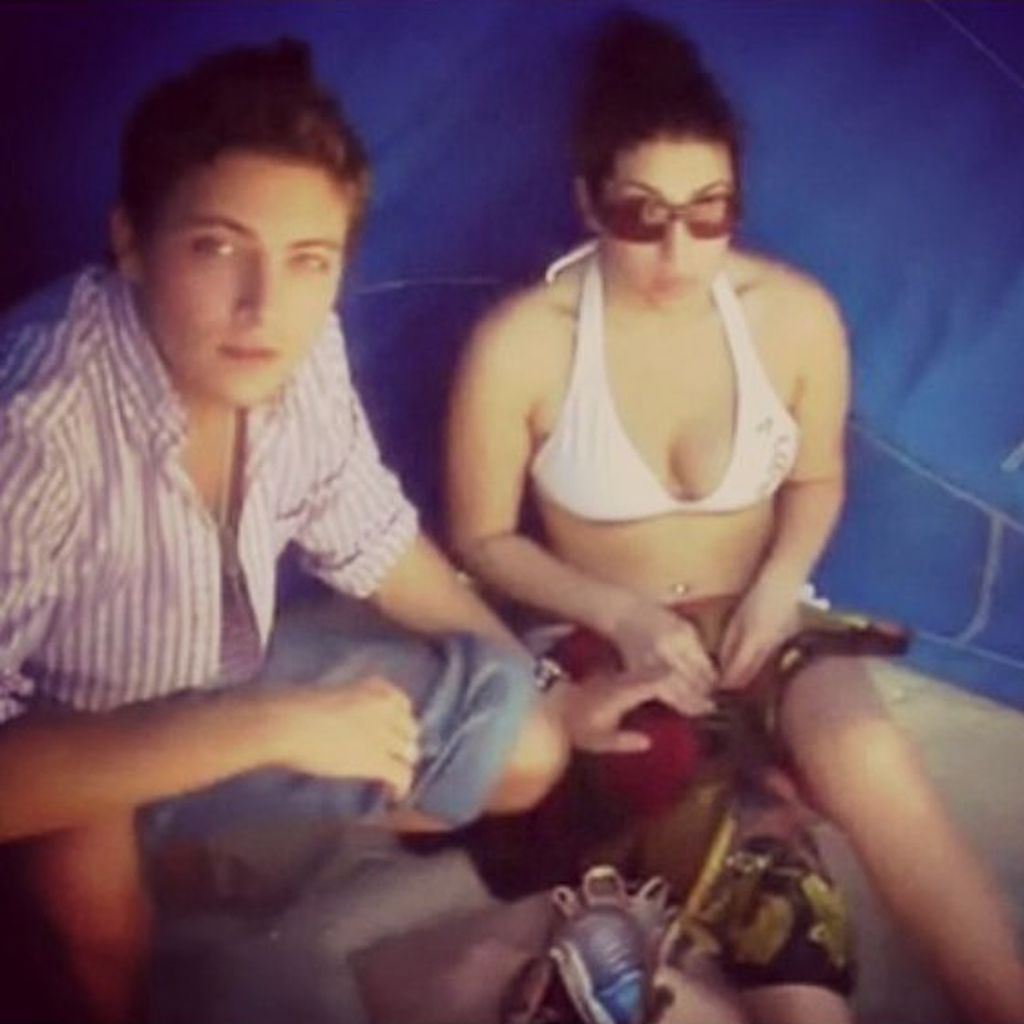 Amy Winehouse mit ihrem besten Freund Tyler James