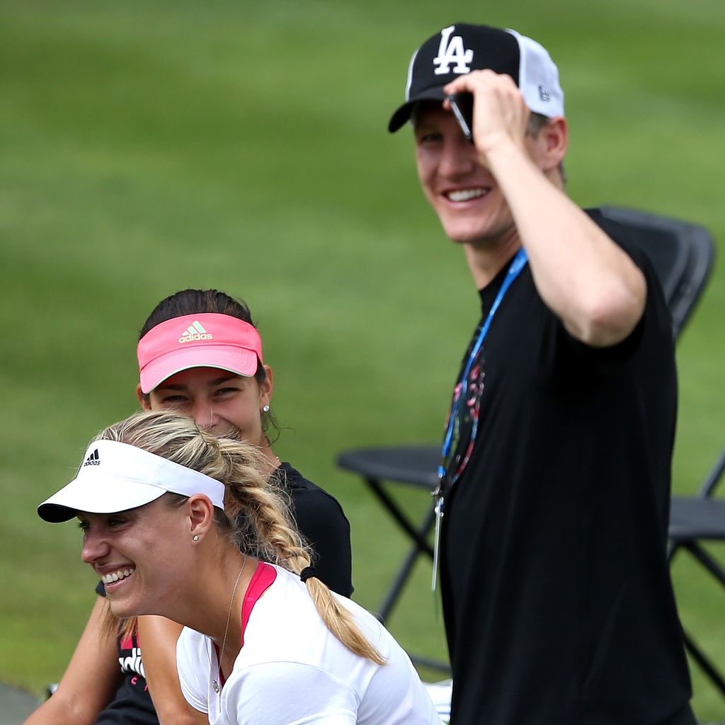 Ana Ivanovic, Angelique Kerber und Bastian Schweinsteiger, Sportler