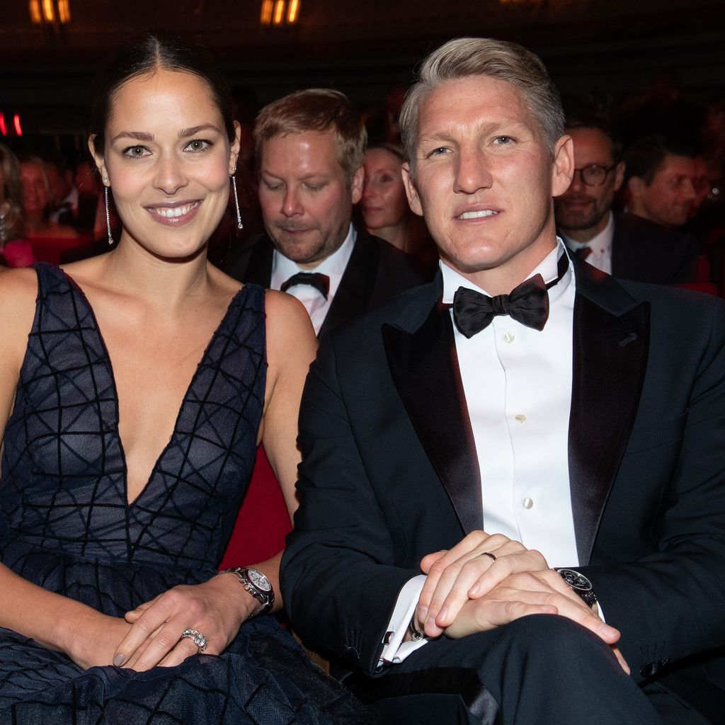 Ana Ivanovic mit Bastian Schweinsteiger bei GQ Men of the Year Awards