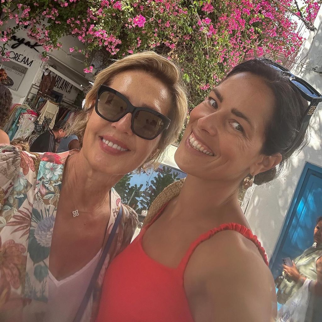 Ana Ivanović (r.) mit ihrer Mutter Dragana