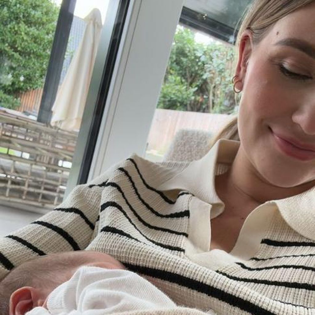 Ana Johnson mit ihrem Sohn Maui