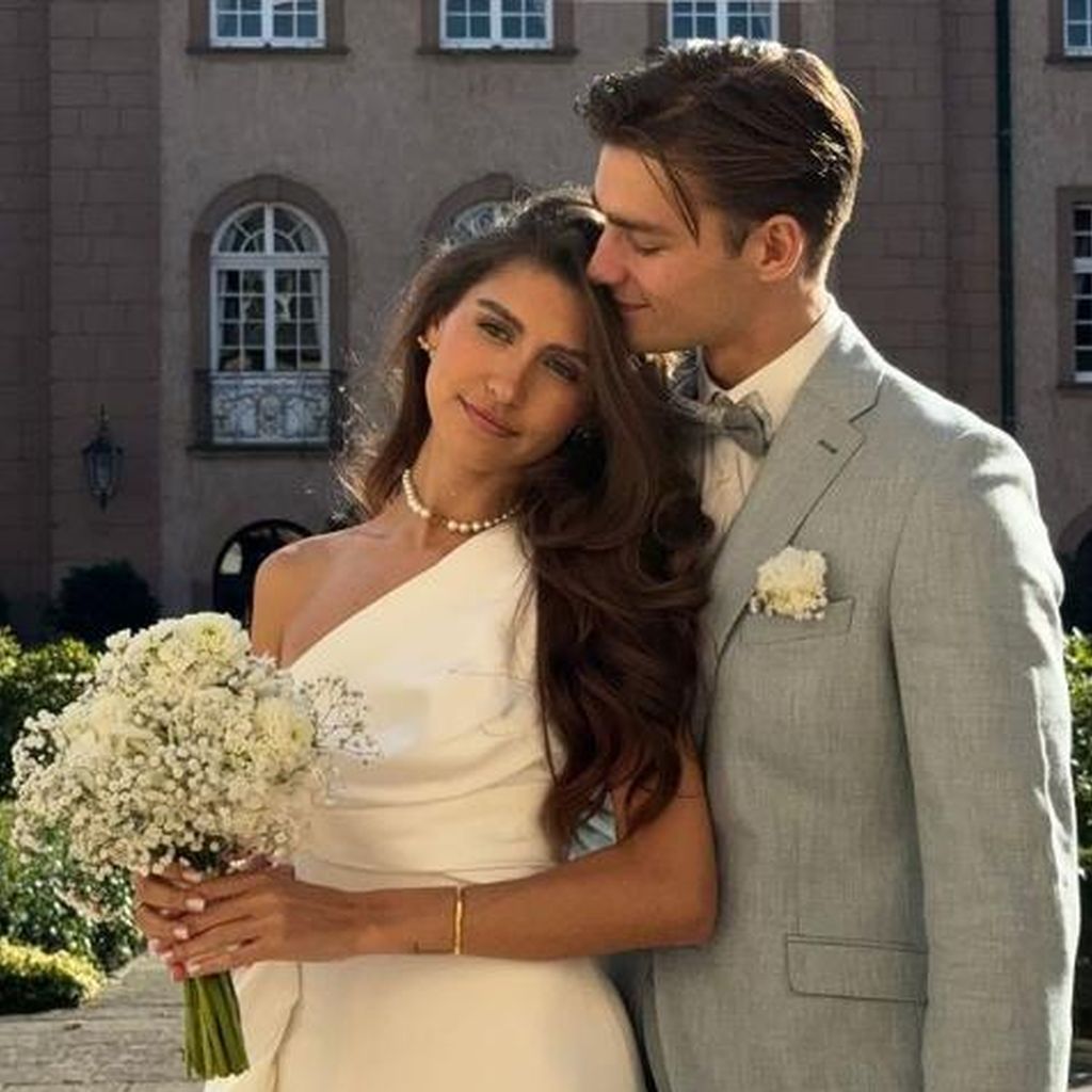 Ana Kohler und Luca Heubl bei ihrer Hochzeit