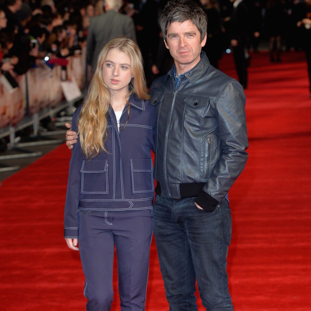 Anais und Noel Gallagher im Oktober 2015 in England