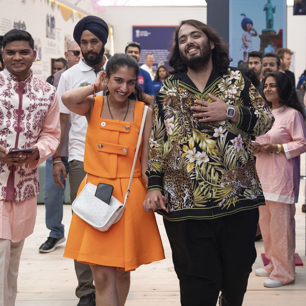 Anant Ambani und Radhika Merchant in Paris, Juli 2024